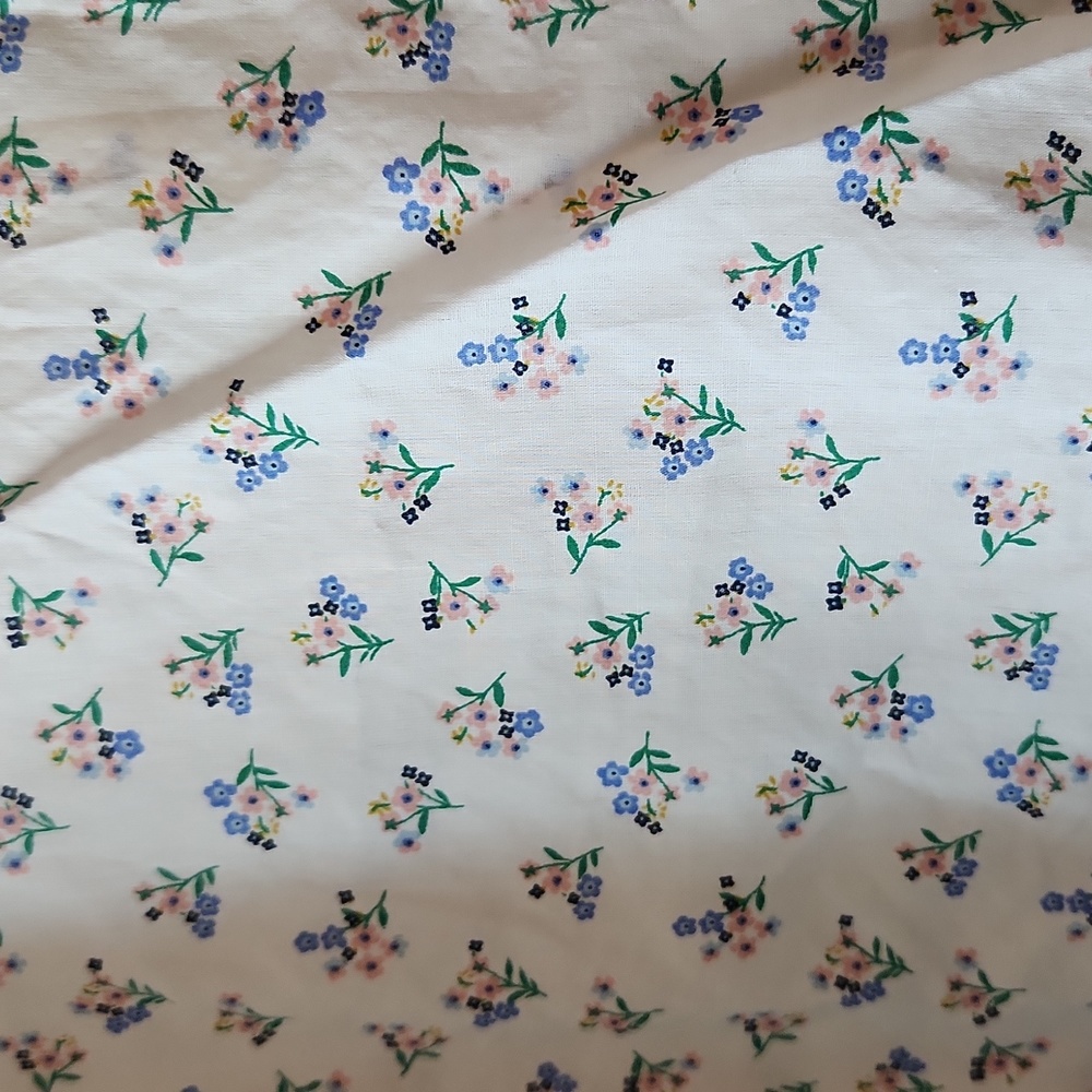Boden 16R Floral Bouquet White Long Sleeve - Picture 3 of 4